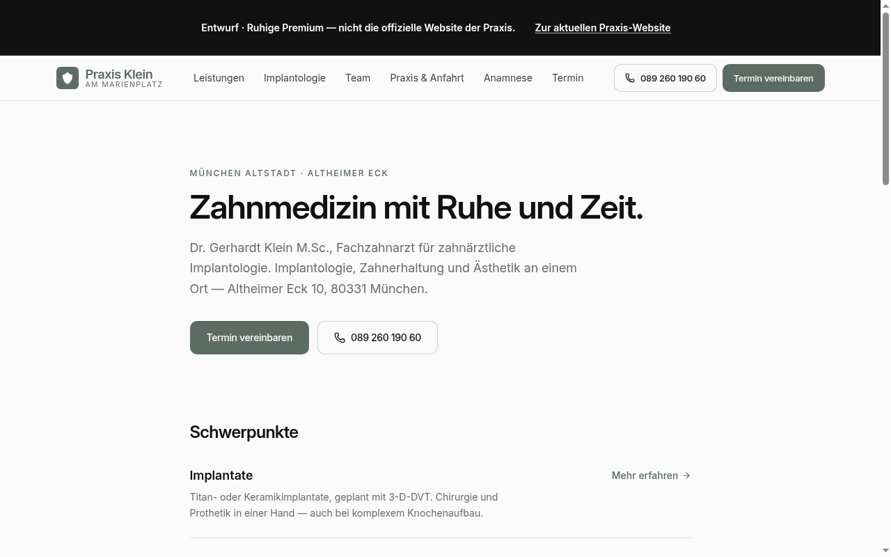 Vorschau Ruhige Premium Claude